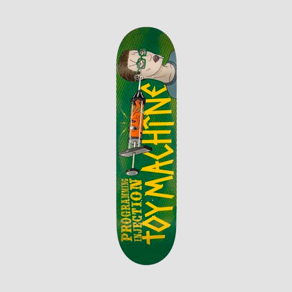Toy Machine Programming Injection Deck Green 8" Rollersnakes