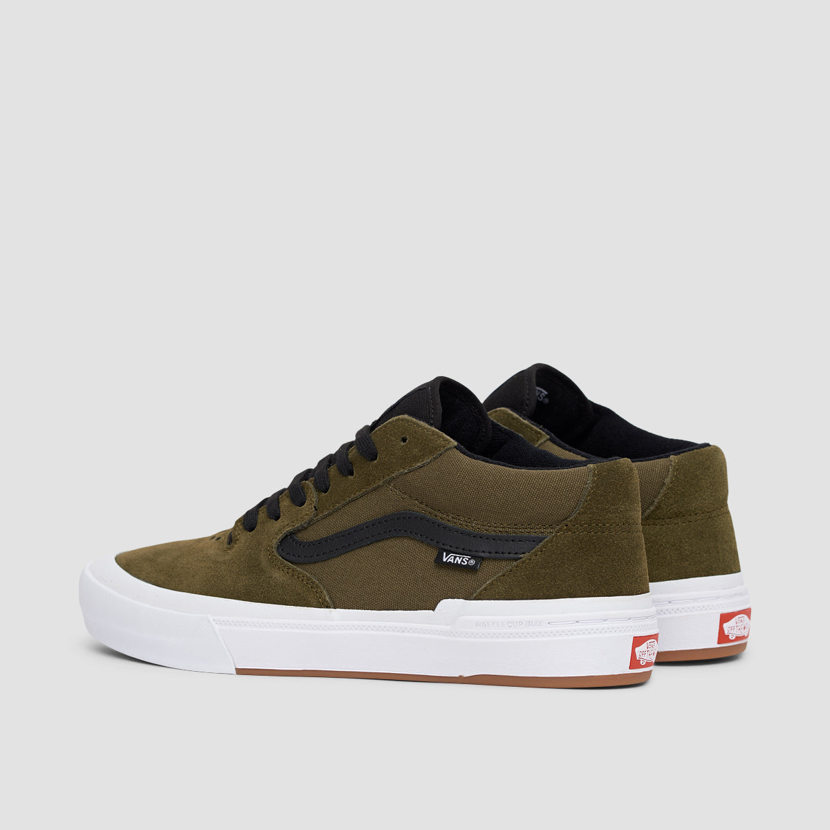 Vans BMX Style 114 Shoes - Dark Olive