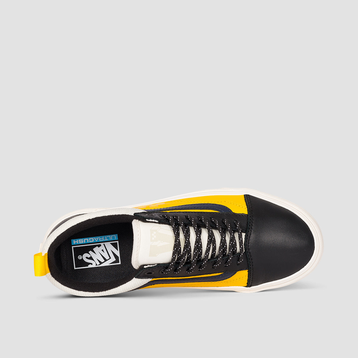 Spectra yellow vans slip ons on sale