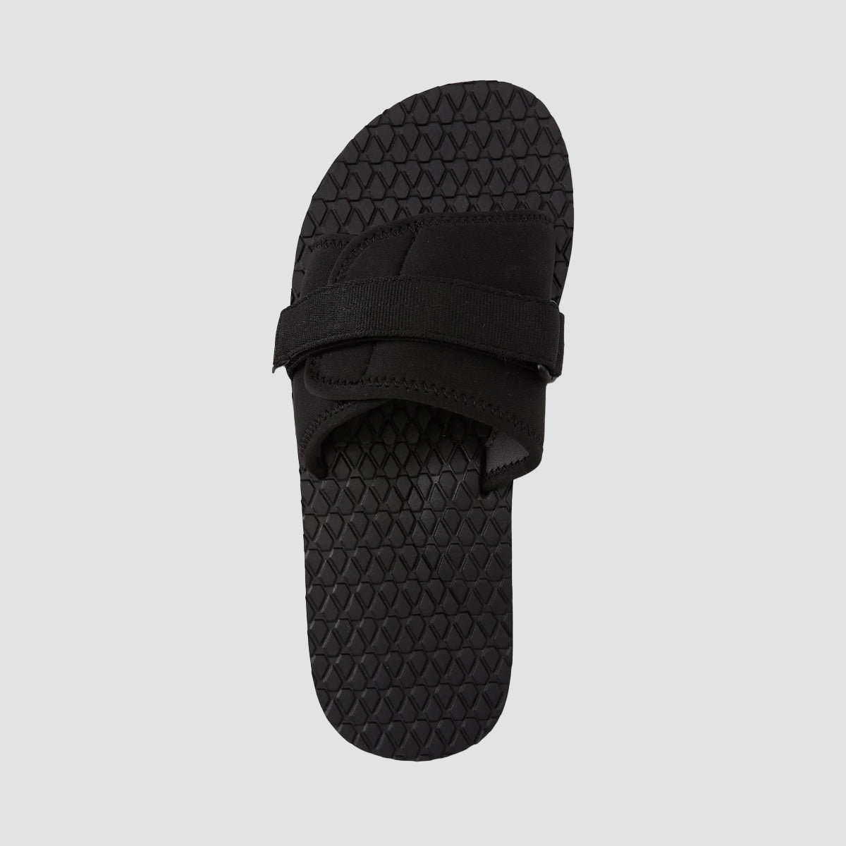 Volcom Eco Recliner Slides Black Grey