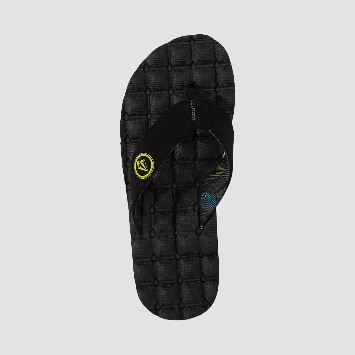 Volcom Recliner Sandals Lime