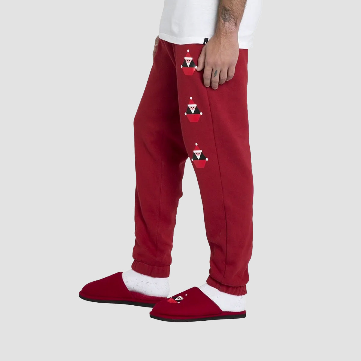 Volcom Santastone Sweatpants Deep Red